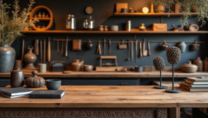 découvrez comment fusionner l'artisanat moderne avec l'esthétique antique pour créer des objets uniques, alliant savoir-faire traditionnel et design contemporain.