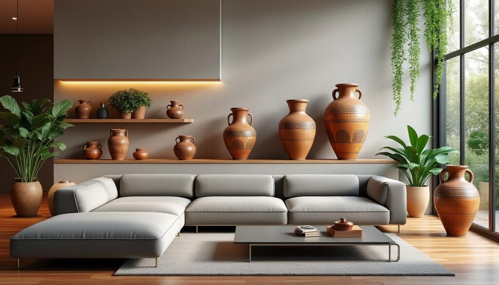 découvrez comment intégrer des amphores antiques dans un intérieur moderne pour créer une décoration unique, alliant charme historique et design contemporain.