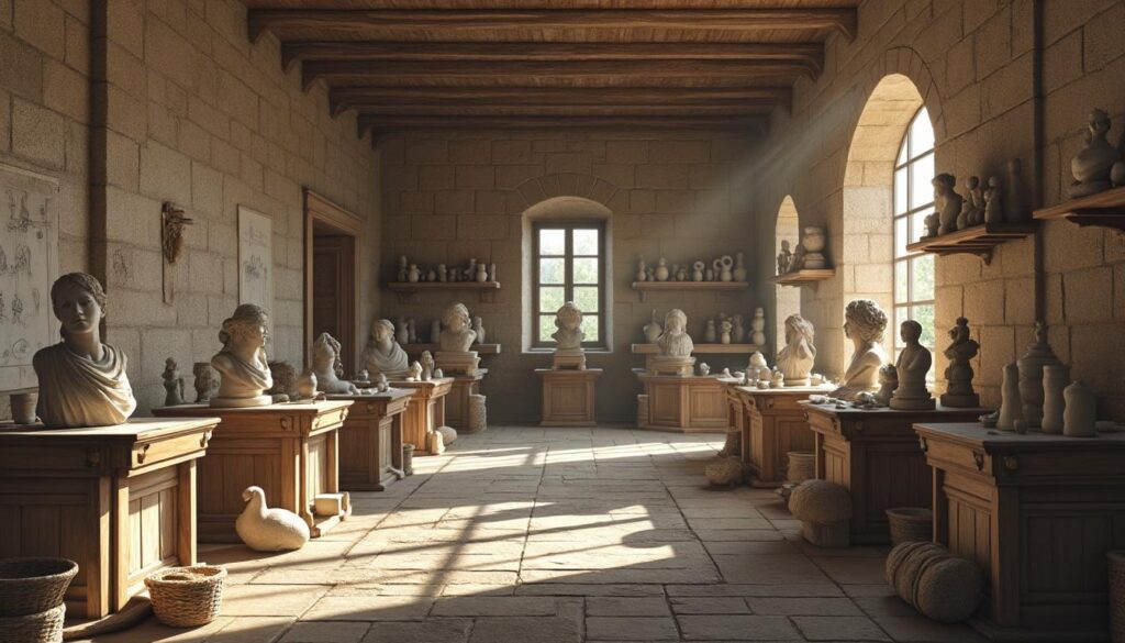 participez à nos ateliers de sculpture antique spécialement conçus pour les débutants et découvrez les techniques traditionnelles pour créer vos propres œuvres d'art.