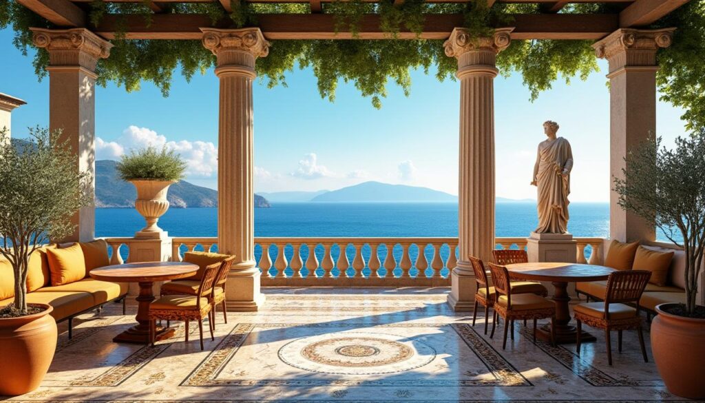 découvrez comment l'art et l'architecture de la rome antique inspirent la décoration méditerranéenne moderne, mêlant élégance classique et ambiance chaleureuse.