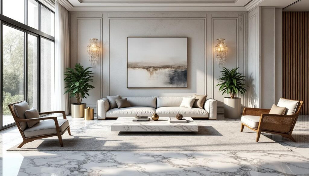 découvrez comment intégrer le marbre dans une décoration moderne-antique pour allier élégance classique et design contemporain avec style et subtilité.